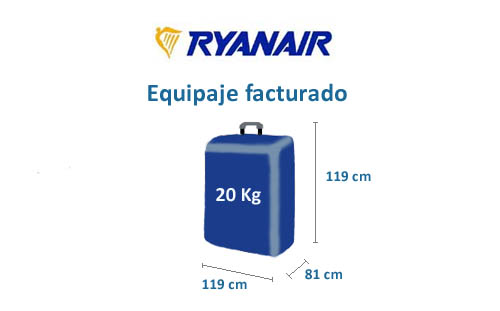 normas de equipaje de ryanair