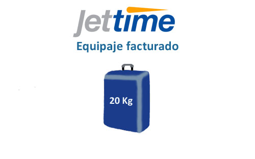 medidas de equipaje facturado jet time